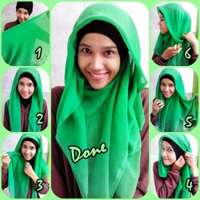 Tutorial Hijab!  Forget-Me-Not